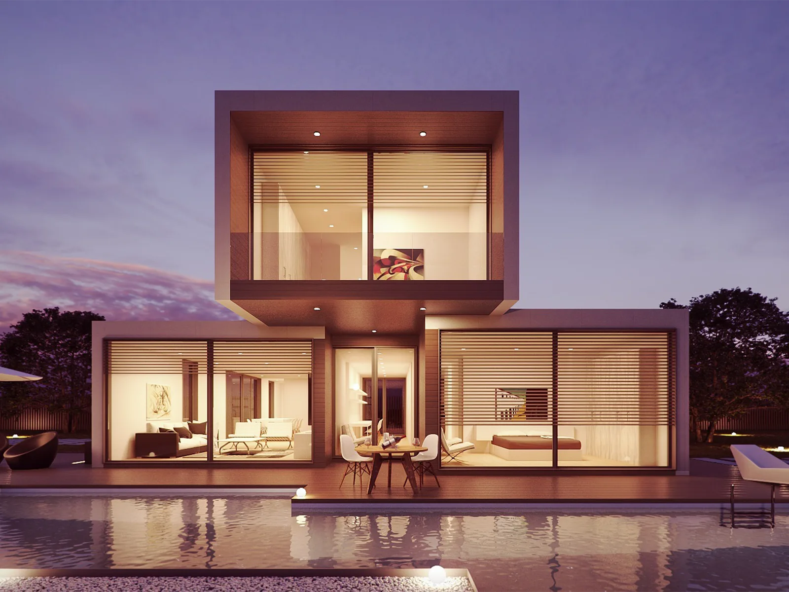 Luxury villa image representing premium residential coordination and delivery control