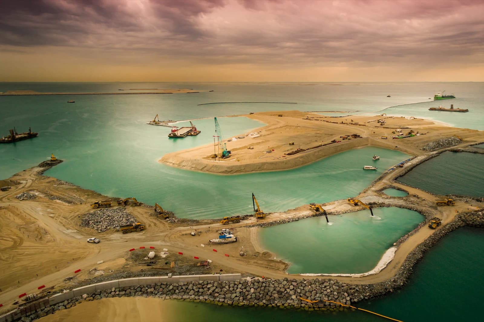 La Mer premium civil and marine works