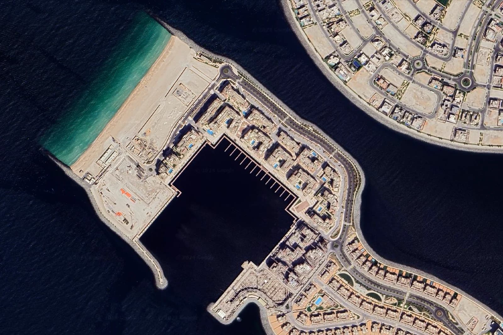 Port De La Mer coastal and infrastructure development