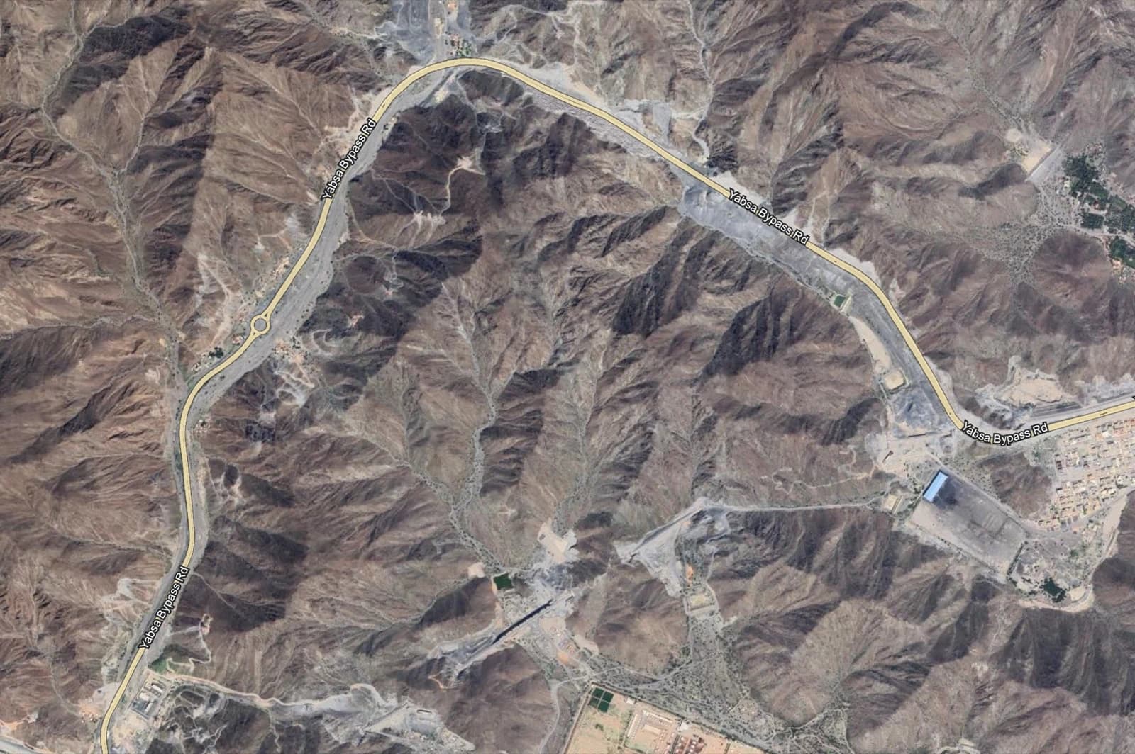 Yabsa Bypass Road infrastructure works