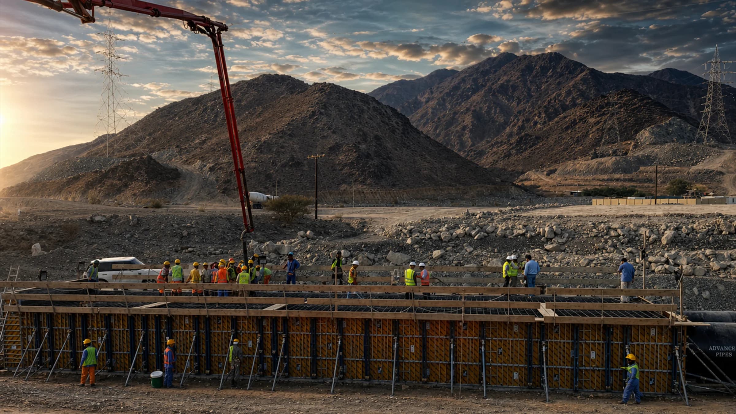 Infrastructure works by Qatra