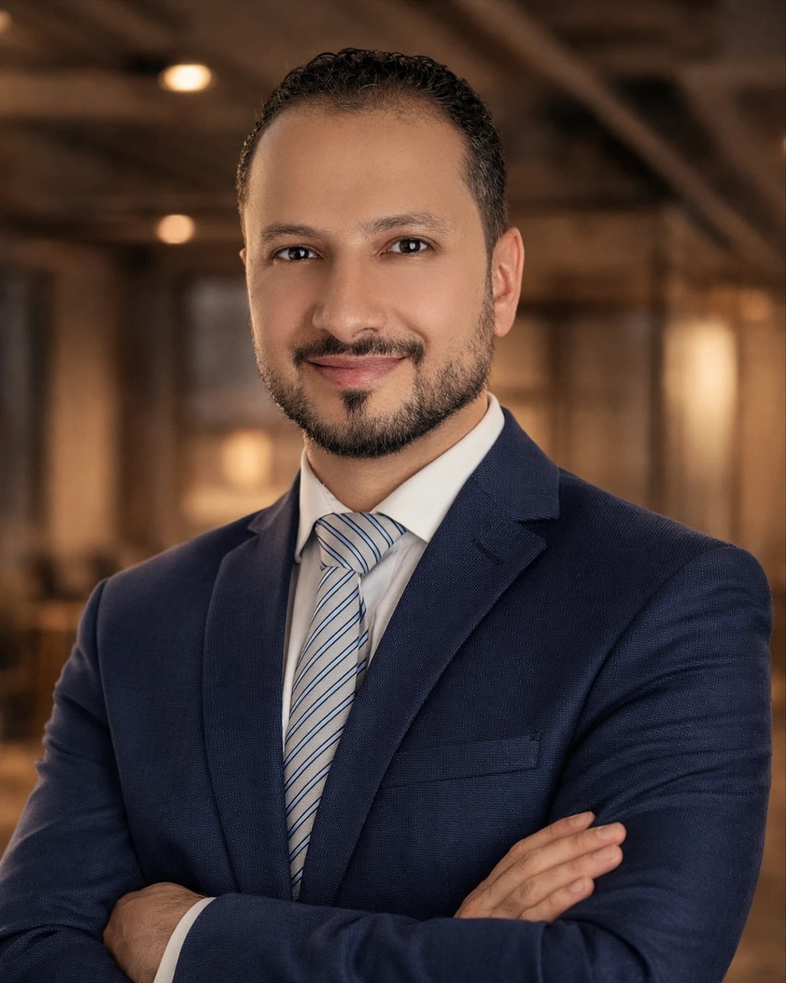 Portrait of Ahmed Gaber, Finance Manager