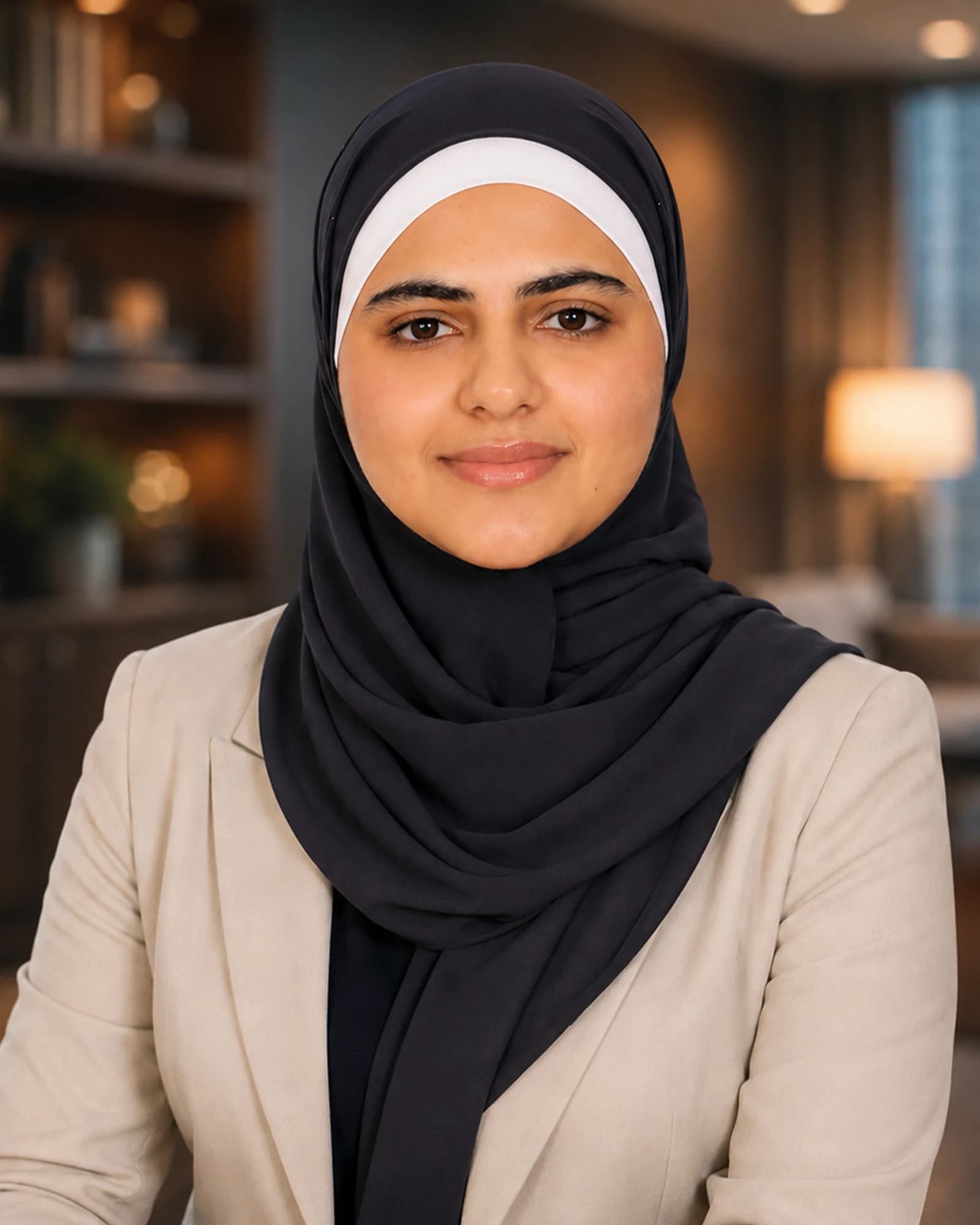 Portrait of Noor Fouad, Managing Director